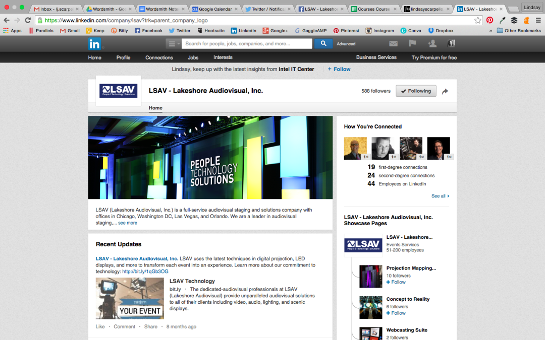 Lakeshore Audiovisual Social